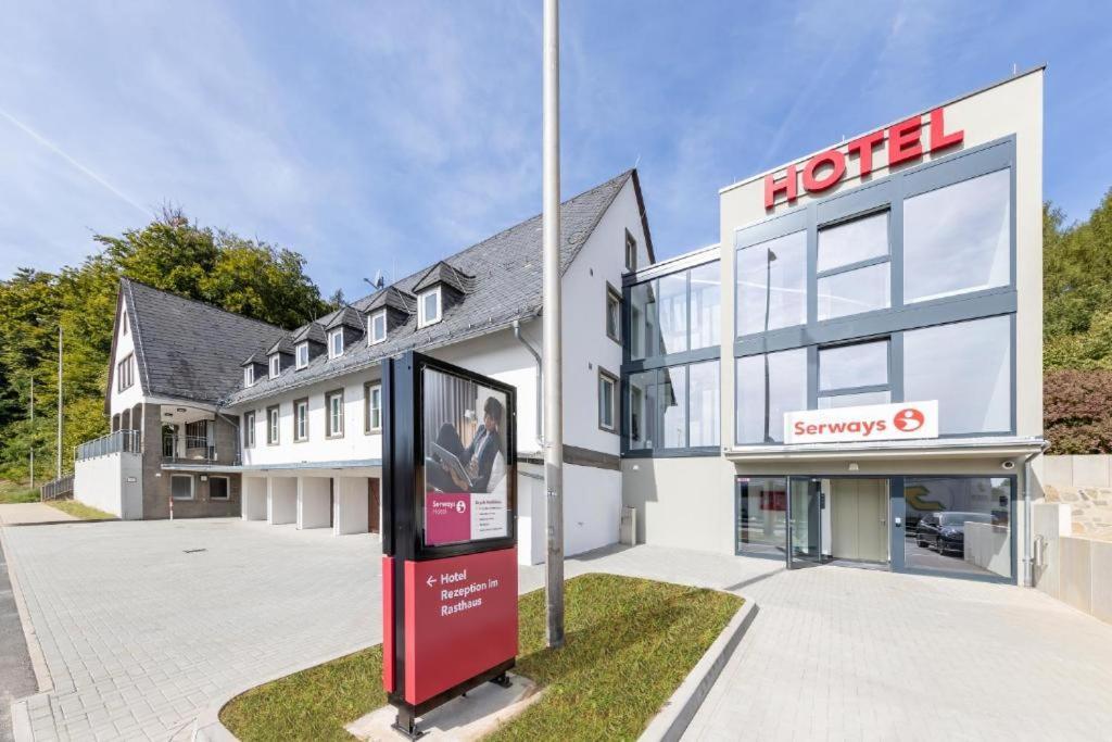 Serways Hotel Reinhardshain Nord Grünberg Exterior foto